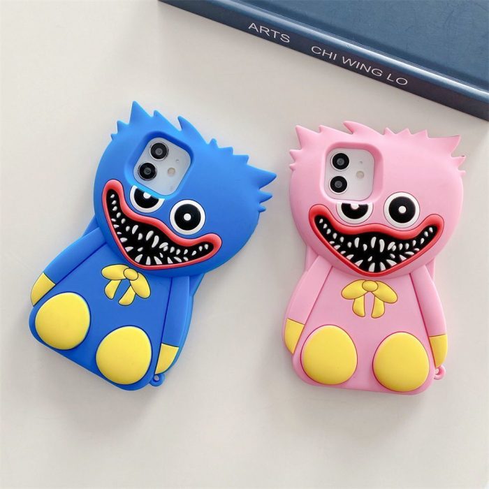 Huggy Wuggy Game Anime phone case For iphone 7 8 11 12 13 MAX Plus X 4 - Huggy Wuggy Plush