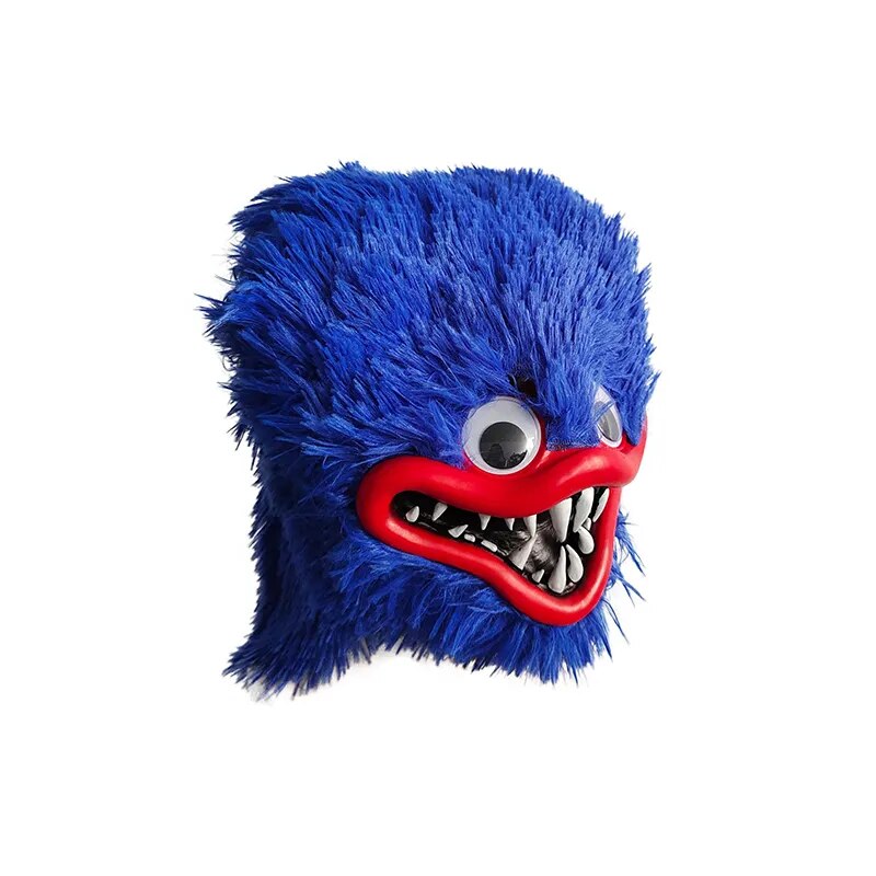Hague Vagi Huggy Wuggy Mask Plush Toy Soft Stuffed Gifts Play Game Novelty Full Head Mask 1 - Huggy Wuggy Plush
